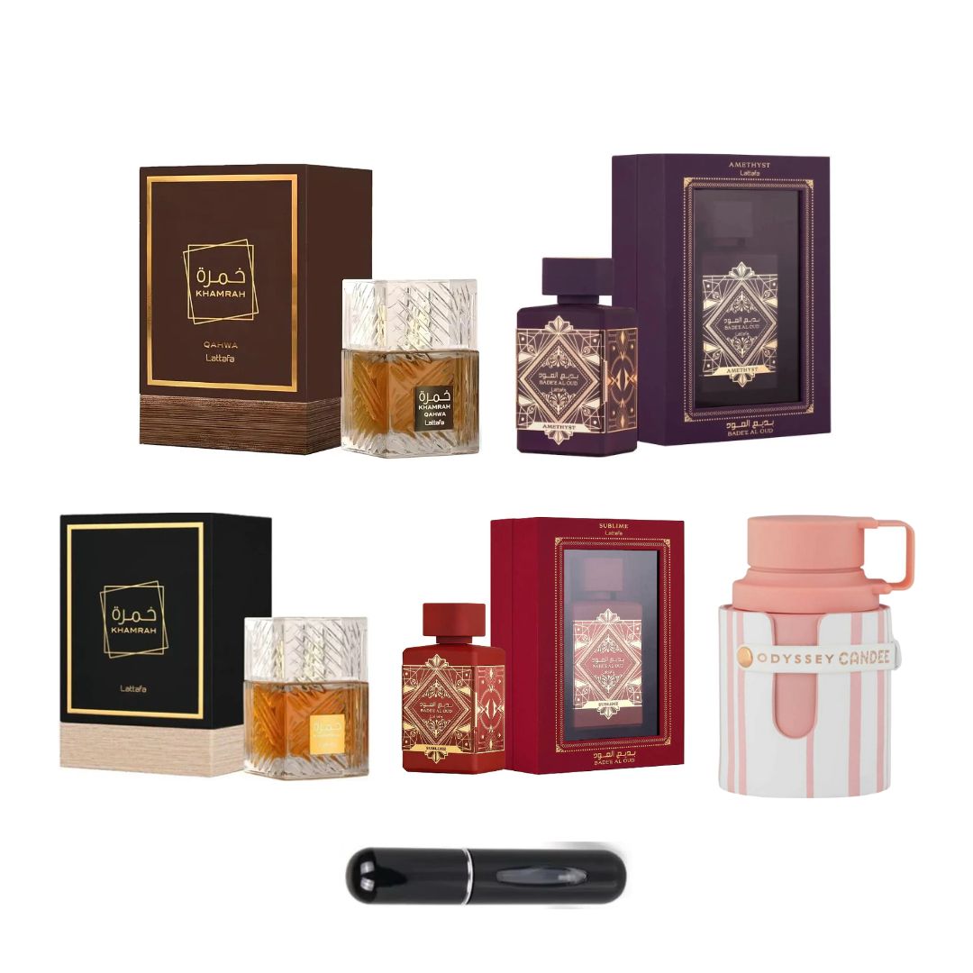 COMBO ADVANCE 5 PERFUMES+PERFUMERO